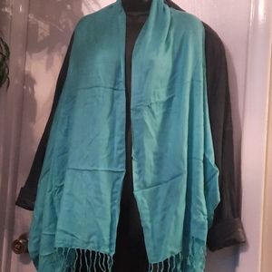 Aqua Green Shawl/Wrap